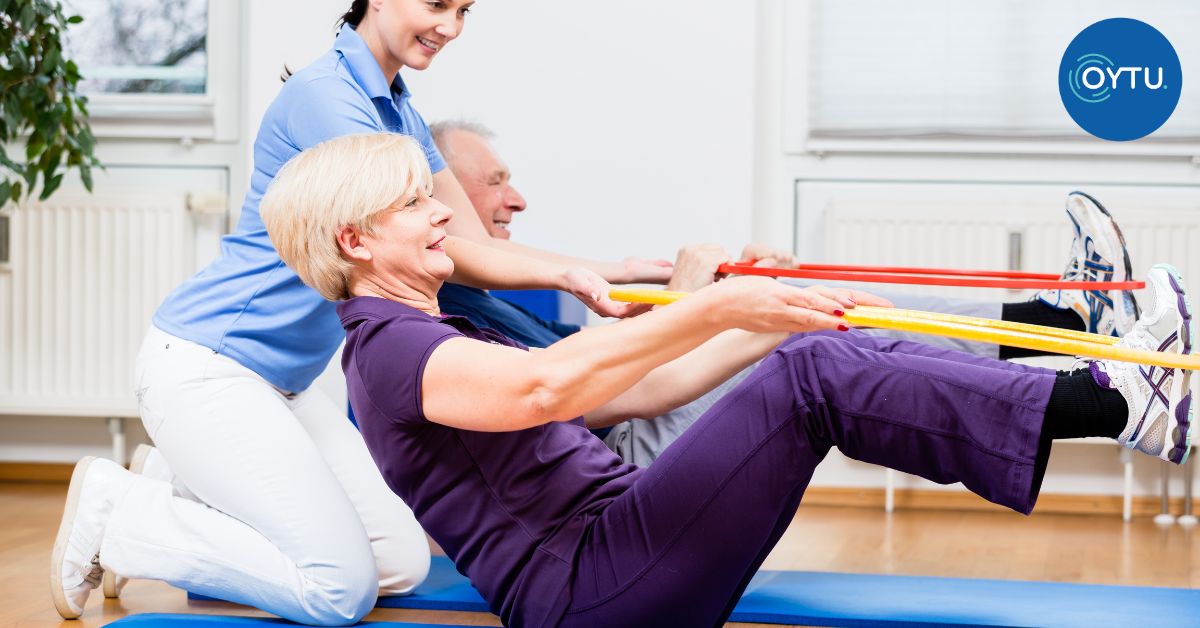 Ejercicios de tonificación muscular en pacientes oncológicos